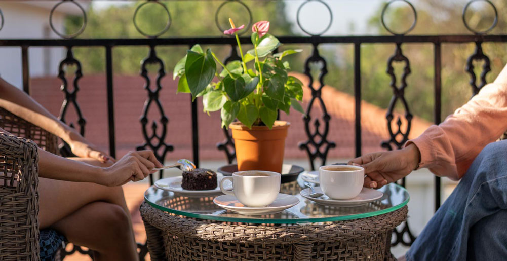 Aurelia - Villa C - Coffee time at the balcony
